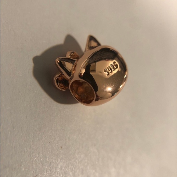 925 Sterling silver S925 Rose Gold Sanrio kawaii Hello kitty Portrait Charm - Picture 4 of 5